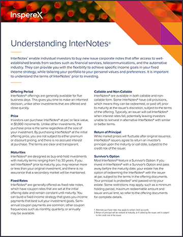 Understanding InterNotes Sheet