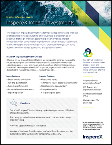 Impact Investments Overview