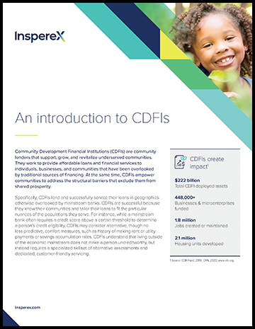 CDFI Overview