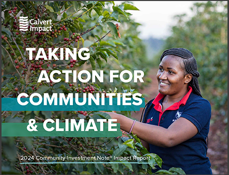 Calvert Impact Capital Fact Sheet