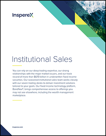 Institutional Sales Capabilities
